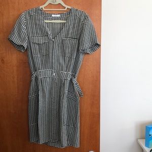 Equipment silk mini dress